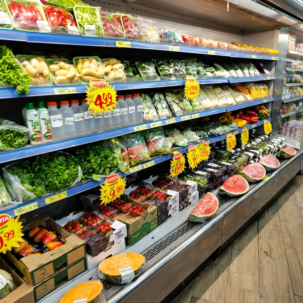 Geladeira de frutas e verduras do Itajara